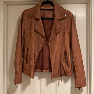 Max Studio Faux Leather Jacket